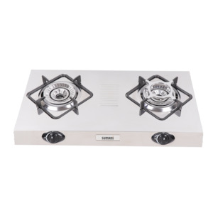 Gas Stove: Sumani 2-Burner S/S Top Gas Stove