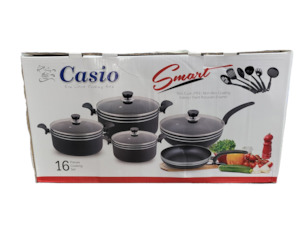 Cookware 1: 16pc Smart Non-stick Pot Set