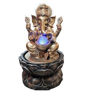Home Deco: Big Ganesh water fountain  LX9031