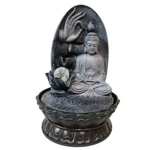 Home Deco: 16inch  Water Fountain Budha  9110