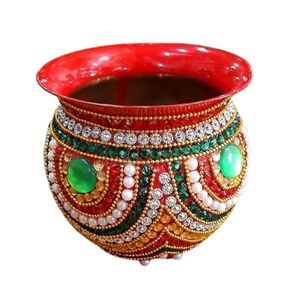 Home Deco: Decorated Copper Lota