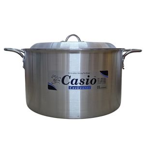 Cookware 1: Big Aluminium Cooking Pots with Dome Lid