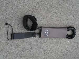 Leash. Coil 12'