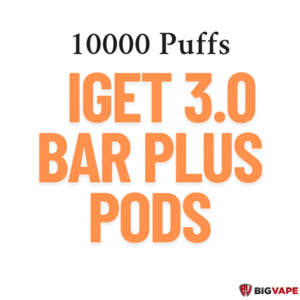 IGET Bar Plus 3.0 Pod 10000 Puffs - Big Vape