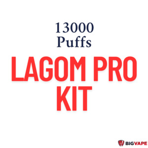 Products: LAGOM PRO 13000 Puffs KIT - Big Vape