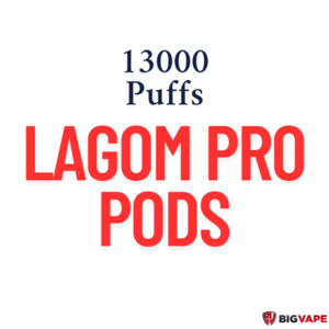 LAGOM Pro 13000 Puffs Pods - Big Vape