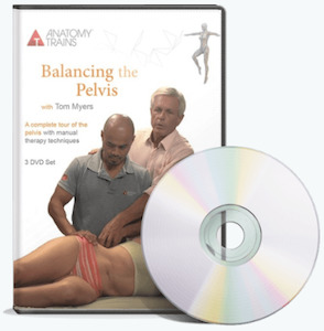 Products: Balancing the pelvis - Anatomy trains Tom Myers 2 x DVD's Restore Physiotherapy