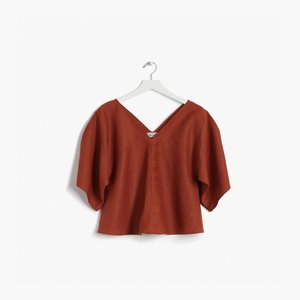 Products: Terra Cotta Studio Top - BigWowTravel