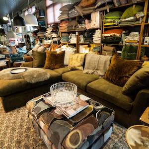 Furniture: Profile - Miro Velvet Chaise Unit