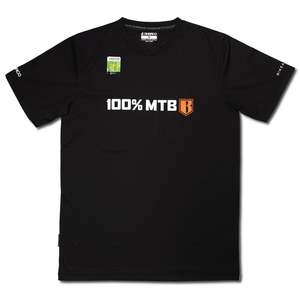 Bikeaholic 100% MTB Tech Tee