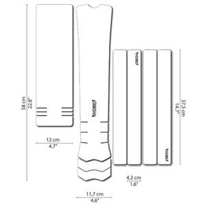 Dyedbro: Dyedbro Ebike Frame Protection Clear