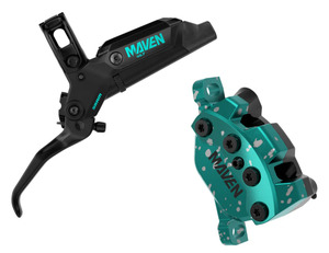SRAM Disc Brake Maven Ultimate Stealth Expert Kit - Teal Splatter