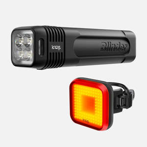Wideopen: Knog Blinder 900 + Blinder Square Bike Lightset