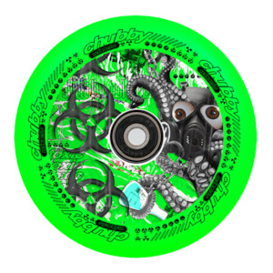 Chubby: Chubby 110 mm Lab Wheel Toxic Green