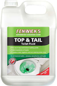 Caravan Motorhome: Fenwicks Top & Tail Toilet Fluid 2.5L
