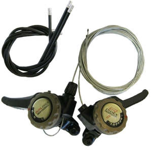 Shifters 7spd: Oxford 3/7 Speed Indexed Thumb Shifters