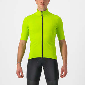 Castelli Perfetto RoS 2 Wind Jersey Men's Electric Lime