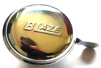 Blaze - Bike Lights: Bike bell for your bicycle - blaze - classic chrome silver - awesome - blaze - bike lights