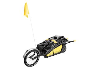 Child Trailers: Topeak Trailer Journey Trailer TX (thru axle) with Drybag (excludes thru axle kit)
