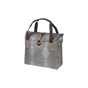 Pannier Bags: Basil Elegance Bicycle Shopper 20-26L Chateau Taupe