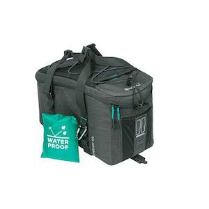 Pannier Bags: Basil Discovery 365D Trunkbag M Mik Black Melee
