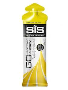 Nutrition: SIS GO PLUS Isotonic Energy Gel Pineapple 60mL