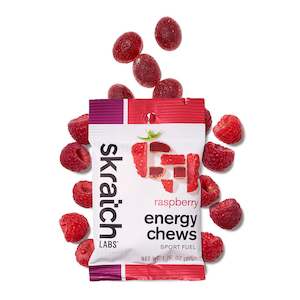 Skratch Labs Energy Chews Raspberry 50g