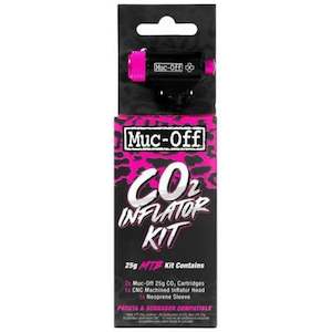 Pumps Co2 Bulbs: Muc-Off MTB CO2 Inflator Kit