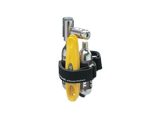 Pumps Co2 Bulbs: Topeak CO2 Airbooster Race Pod X Inflator + 2x Threaded 16g CO2 + 2x Tyre levers