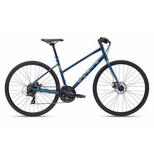 Flat Bar Road Bikes: Marin Fairfax 1 ST Fitness/Commuter Bike Blue/Tan