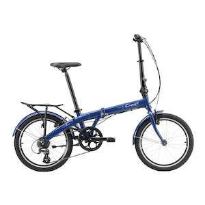 Folding Bikes: Pedal Met Folding Bike Navy Blue