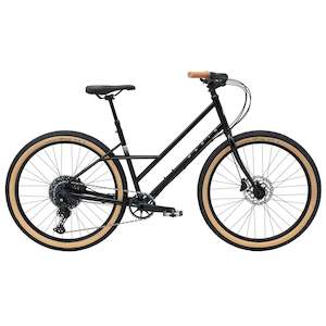 Hybrid Sport Bikes: Marin Larkspur 2 Urban Hybrid Bike Black
