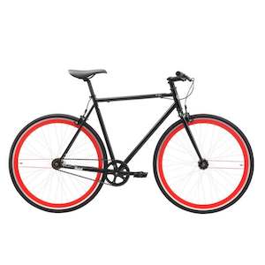 Hybrid Sport Bikes: Pedal Messenger Urban Fixie Bike Tokyo Black/Red
