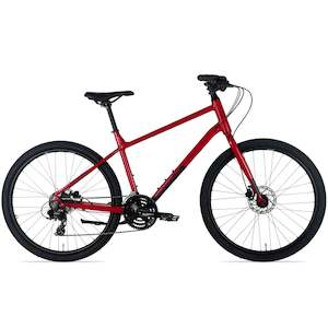 Hybrid Sport Bikes: Norco Indie 3 Urban Hybrid Bike Red/Black