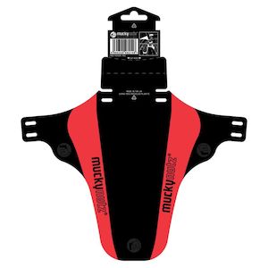 Mucky Nutz Guard New Face Fender Front Red