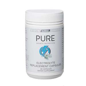 Nutrition: Pure Electrolyte Replacement Caps (80 Per Bottle)