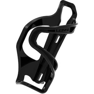 Lezyne Flow Bottle Cage - Left Sideload Black