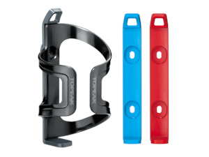 Water Bottle Holders: Topeak Cage Dualside EX Dark Grey/Blue/Red