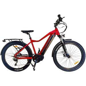 Hiko Ascent Electric Hybrid Bike 840Wh Battery Red