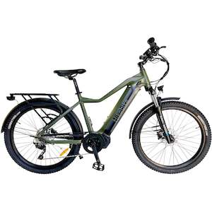 Hiko Ascent Electric Hybrid Bike 720Wh Battery Olive