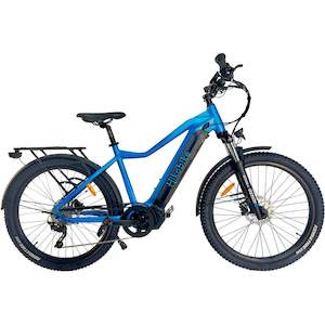 Hiko Ascent Electric Hybrid Bike 720Wh Battery Blue