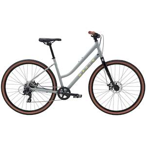 Road Bikes: Marin Kentfield 1 ST Flat Bar Road Bike Bike Grey