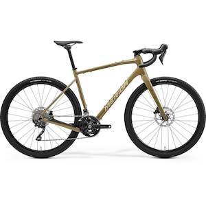 Road Bikes: Merida Silex 400 Gravel Bike Oak Bork/Earth Powder