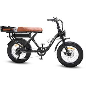 DiroDi Rover Plus Gen 6 ST 250W Electric Fat Bike Matte Black