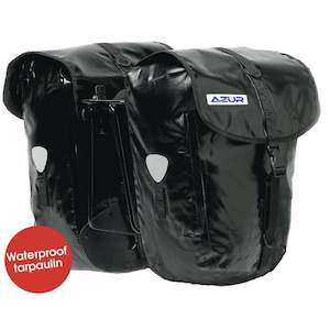 Products: Azur Tarpaulin Pannier Set 54L Black