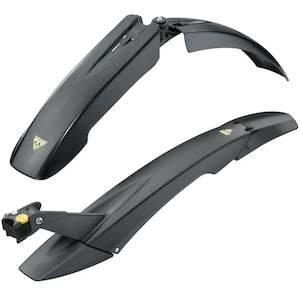 Mud Guards: Topeak 27-29" DeFender Fx/Rx Mudguard Set Black