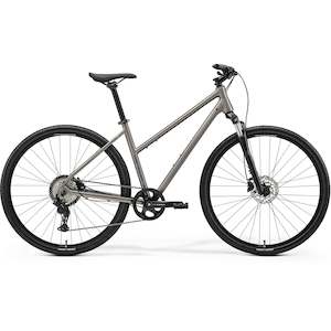 Merida Crossway 20 Womens Specific Hybrid Bike Silk Warm Slate Grey/Black