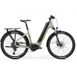 Ehybrid Ebikes: Merida eSpresso CC 575 EQ Electric Hybrid Bike Metallic Black/Gunmetal Grey