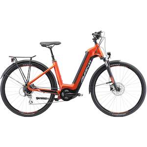 Ehybrid Ebikes: Avanti Metro-E City 1 Electric Hybrid Bike Orange MD/LG