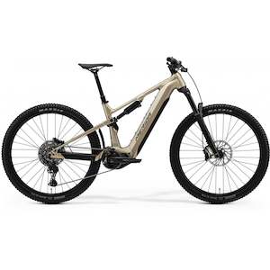 Emtb Ebikes: Merida eOne-Forty 475 EQ Electric Trail Bike High Cream/Black